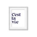 Picture of Cest La Vie II _GroupedProduct_Rectangle_Portrait_Framed_Matted_