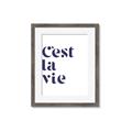 Picture of Cest La Vie II _GroupedProduct_Rectangle_Portrait_Framed_Matted_