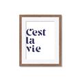 Picture of Cest La Vie II _GroupedProduct_Rectangle_Portrait_Framed_Matted_