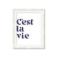 Picture of Cest La Vie II _GroupedProduct_Rectangle_Portrait_Framed_Matted_