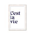 Picture of Cest La Vie II _GroupedProduct_Rectangle_Portrait_Framed_Matted_