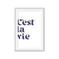 Picture of Cest La Vie II _GroupedProduct_Rectangle_Portrait_Framed_Matted_