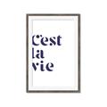 Picture of Cest La Vie II _GroupedProduct_Rectangle_Portrait_Framed_Matted_