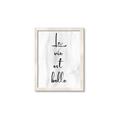 Picture of La Vie Est Belle _GroupedProduct_Rectangle_Portrait_Framed_Matted_