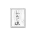 Picture of La Vie Est Belle _GroupedProduct_Rectangle_Portrait_Framed_Matted_