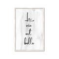 Picture of La Vie Est Belle _GroupedProduct_Rectangle_Portrait_Framed_Matted_