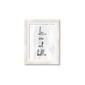 Picture of La Vie Est Belle _GroupedProduct_Rectangle_Portrait_Framed_Matted_