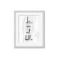 Picture of La Vie Est Belle _GroupedProduct_Rectangle_Portrait_Framed_Matted_