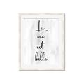 Picture of La Vie Est Belle _GroupedProduct_Rectangle_Portrait_Framed_Matted_