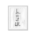 Picture of La Vie Est Belle _GroupedProduct_Rectangle_Portrait_Framed_Matted_