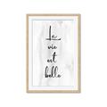 Picture of La Vie Est Belle _GroupedProduct_Rectangle_Portrait_Framed_Matted_