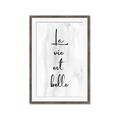Picture of La Vie Est Belle _GroupedProduct_Rectangle_Portrait_Framed_Matted_