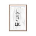 Picture of La Vie Est Belle _GroupedProduct_Rectangle_Portrait_Framed_Matted_