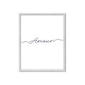 Picture of Amour _GroupedProduct_Rectangle_Portrait_Framed_Matted_