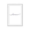 Picture of Amour _GroupedProduct_Rectangle_Portrait_Framed_Matted_