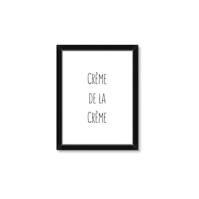 Picture of Creme De La Creme _GroupedProduct_Rectangle_Portrait_Framed_Matted_