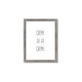Picture of Creme De La Creme _GroupedProduct_Rectangle_Portrait_Framed_Matted_
