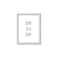 Picture of Creme De La Creme _GroupedProduct_Rectangle_Portrait_Framed_Matted_