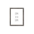 Picture of Creme De La Creme _GroupedProduct_Rectangle_Portrait_Framed_Matted_