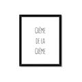 Picture of Creme De La Creme _GroupedProduct_Rectangle_Portrait_Framed_Matted_