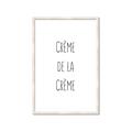 Picture of Creme De La Creme _GroupedProduct_Rectangle_Portrait_Framed_Matted_