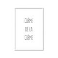 Picture of Creme De La Creme _GroupedProduct_Rectangle_Portrait_Framed_Matted_