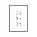 Picture of Creme De La Creme _GroupedProduct_Rectangle_Portrait_Framed_Matted_