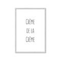 Picture of Creme De La Creme _GroupedProduct_Rectangle_Portrait_Framed_Matted_