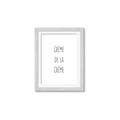 Picture of Creme De La Creme _GroupedProduct_Rectangle_Portrait_Framed_Matted_