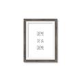 Picture of Creme De La Creme _GroupedProduct_Rectangle_Portrait_Framed_Matted_