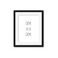Picture of Creme De La Creme _GroupedProduct_Rectangle_Portrait_Framed_Matted_