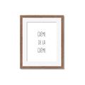 Picture of Creme De La Creme _GroupedProduct_Rectangle_Portrait_Framed_Matted_