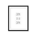 Picture of Creme De La Creme _GroupedProduct_Rectangle_Portrait_Framed_Matted_