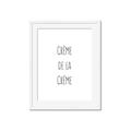 Picture of Creme De La Creme _GroupedProduct_Rectangle_Portrait_Framed_Matted_