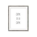 Picture of Creme De La Creme _GroupedProduct_Rectangle_Portrait_Framed_Matted_
