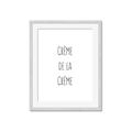 Picture of Creme De La Creme _GroupedProduct_Rectangle_Portrait_Framed_Matted_