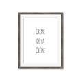 Picture of Creme De La Creme _GroupedProduct_Rectangle_Portrait_Framed_Matted_