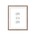 Picture of Creme De La Creme _GroupedProduct_Rectangle_Portrait_Framed_Matted_