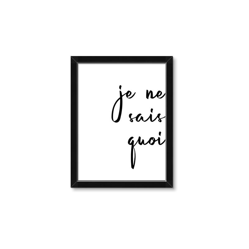 Picture of Je Ne Sais Quoi II _GroupedProduct_Rectangle_Portrait_Framed_Matted_