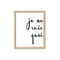 Picture of Je Ne Sais Quoi II _GroupedProduct_Rectangle_Portrait_Framed_Matted_