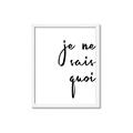 Picture of Je Ne Sais Quoi II _GroupedProduct_Rectangle_Portrait_Framed_Matted_