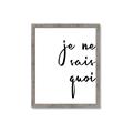Picture of Je Ne Sais Quoi II _GroupedProduct_Rectangle_Portrait_Framed_Matted_