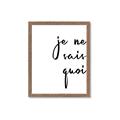 Picture of Je Ne Sais Quoi II _GroupedProduct_Rectangle_Portrait_Framed_Matted_