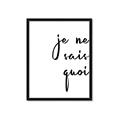 Picture of Je Ne Sais Quoi II _GroupedProduct_Rectangle_Portrait_Framed_Matted_