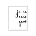 Picture of Je Ne Sais Quoi II _GroupedProduct_Rectangle_Portrait_Framed_Matted_
