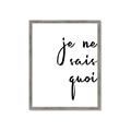 Picture of Je Ne Sais Quoi II _GroupedProduct_Rectangle_Portrait_Framed_Matted_