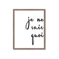 Picture of Je Ne Sais Quoi II _GroupedProduct_Rectangle_Portrait_Framed_Matted_