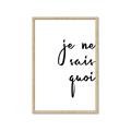 Picture of Je Ne Sais Quoi II _GroupedProduct_Rectangle_Portrait_Framed_Matted_