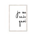 Picture of Je Ne Sais Quoi II _GroupedProduct_Rectangle_Portrait_Framed_Matted_
