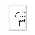 Picture of Je Ne Sais Quoi II _GroupedProduct_Rectangle_Portrait_Framed_Matted_